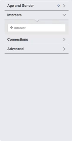 Interest Based Targeting