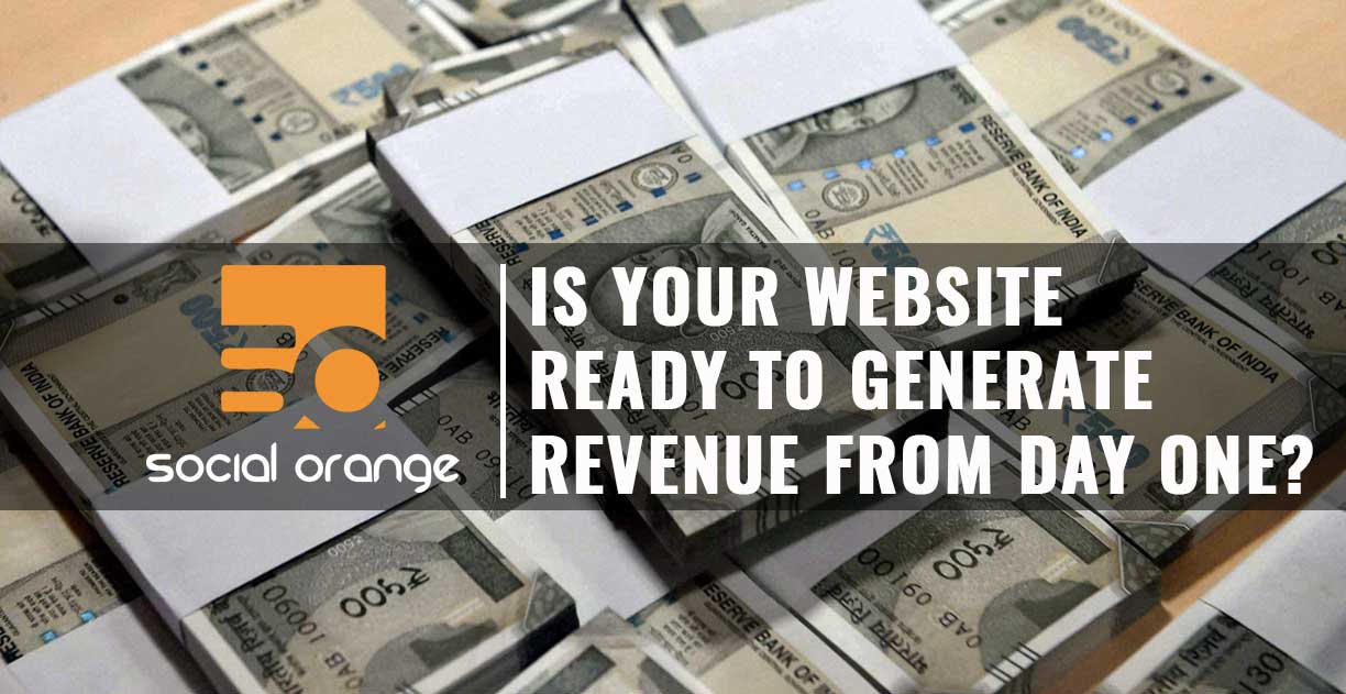 How to generate revenue from your website from day one