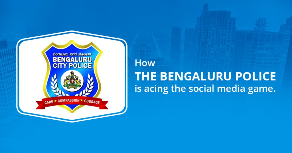 Bangaluru City police social Media