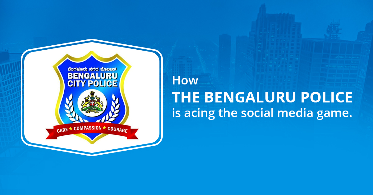 Bangaluru City police social Media
