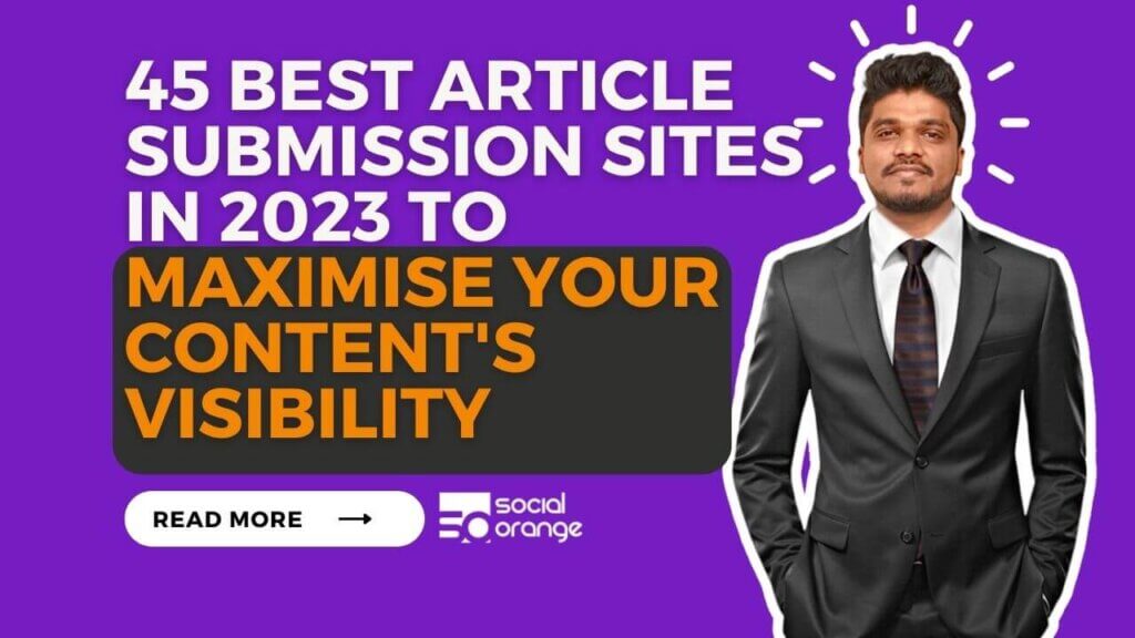 best article submission sites