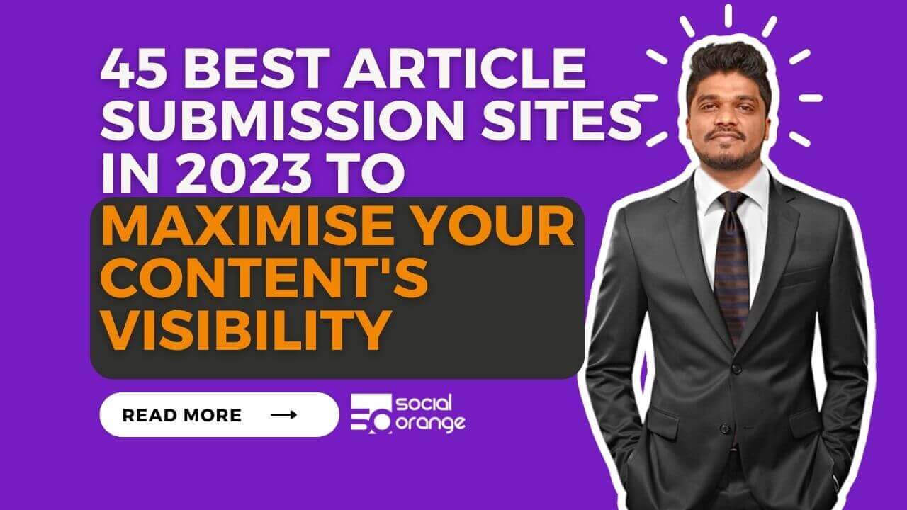 best article submission sites